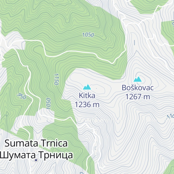 Map of Kitka