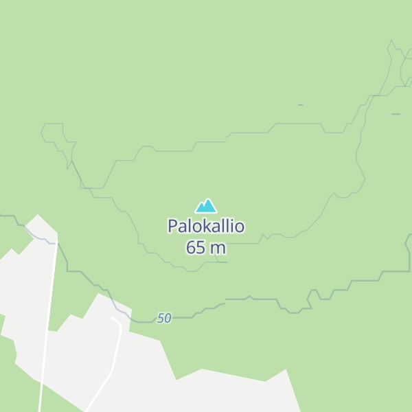 Map of Palokallio