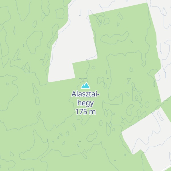 Map of Alasztai-hegy