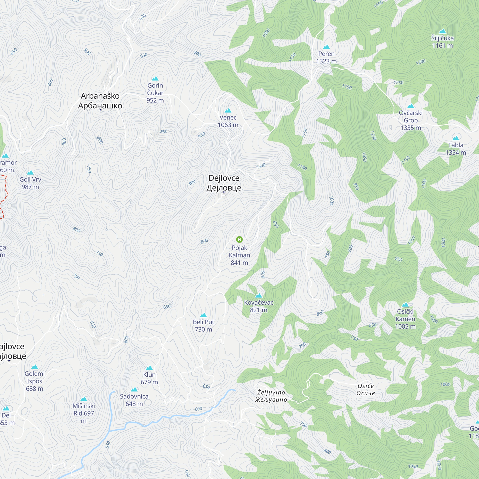 Pojak Kalman map