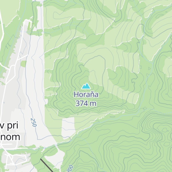 Map of Horaňa