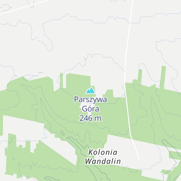 Map of Parszywa Góra