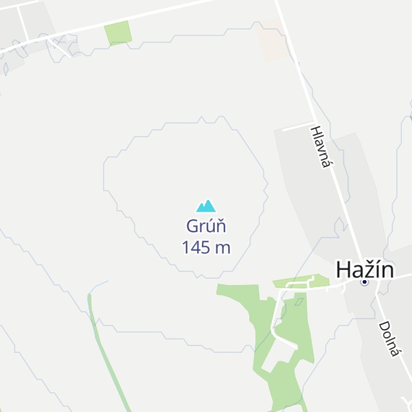 Map of Grúň