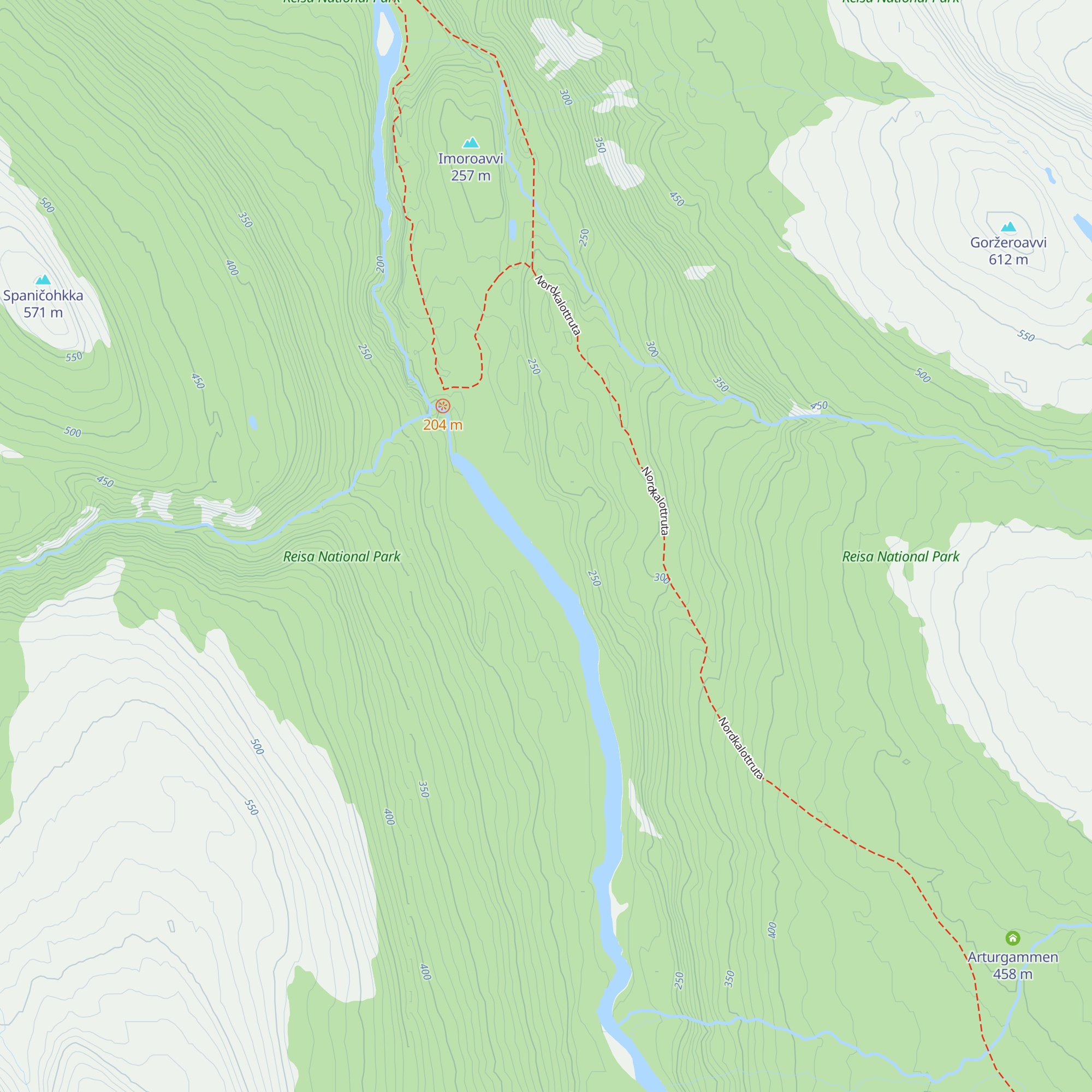 Immogammen map