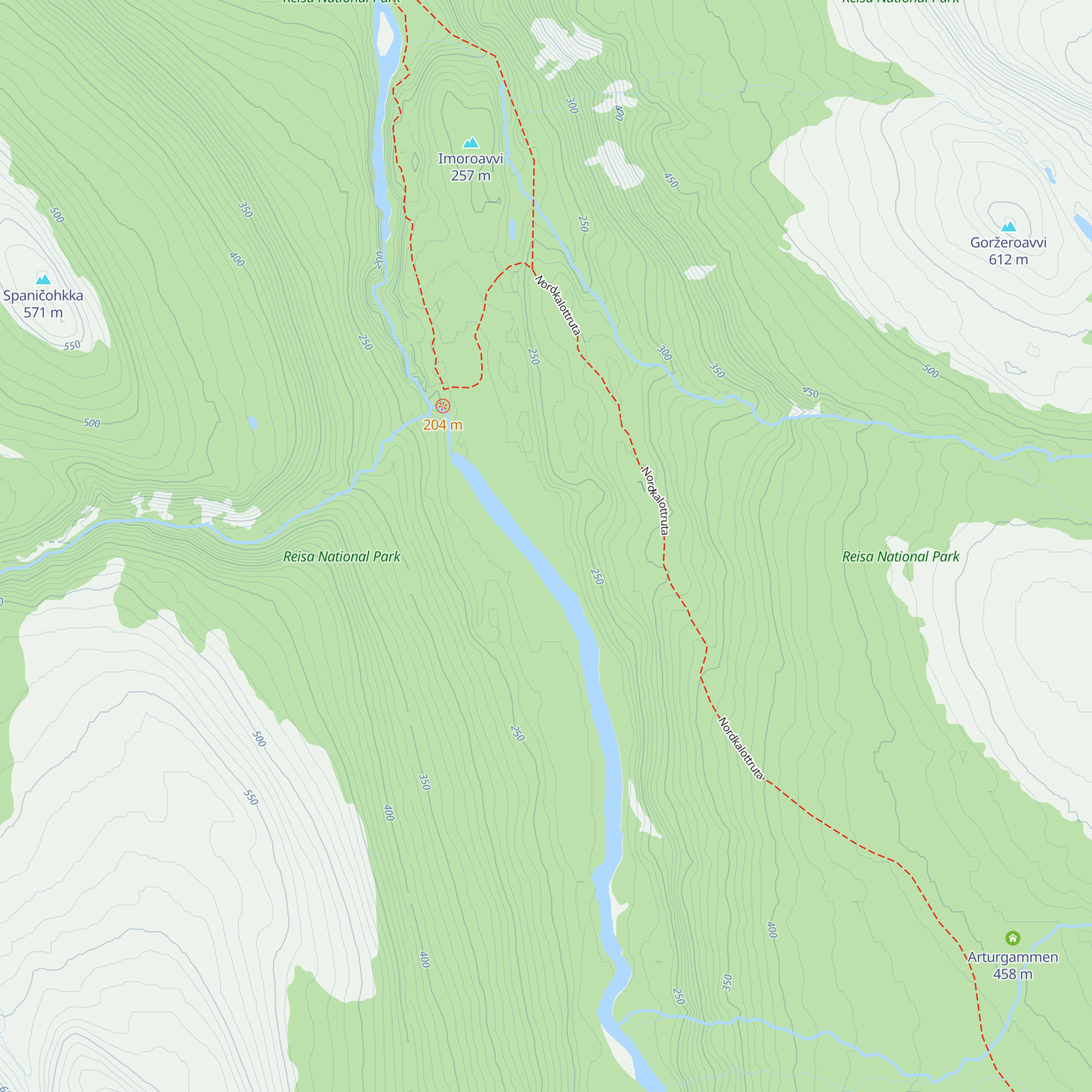 Immogammen map