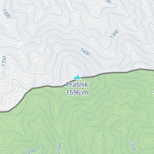 Map of Prašnik