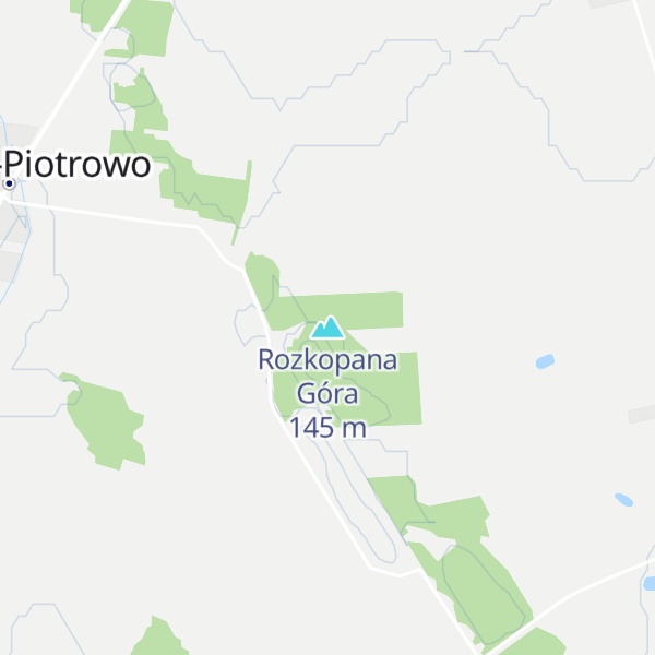 Map of Rozkopana Góra
