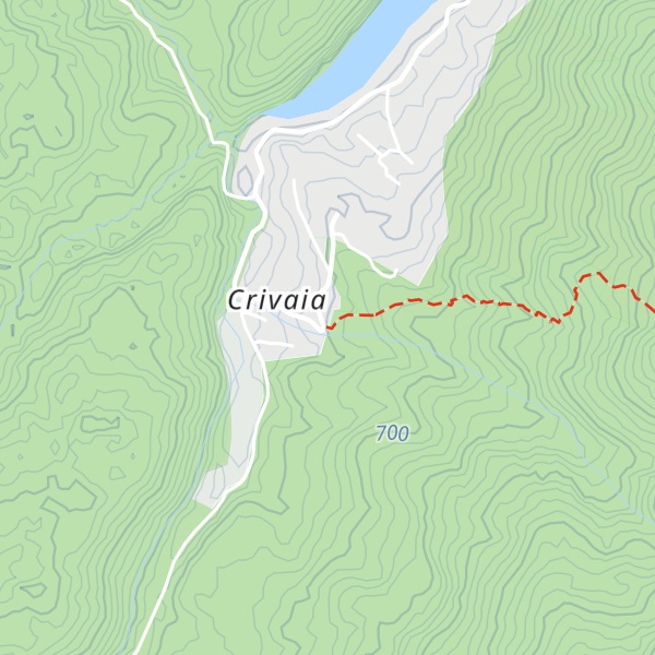 Map of Lângă Cabana Rândunica