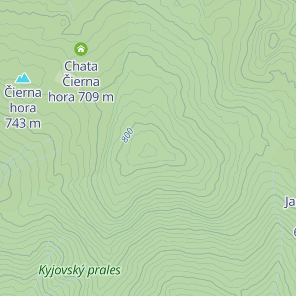 Map of Kyjov