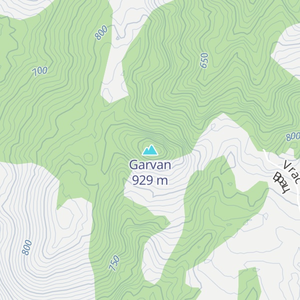 Map of Garvan