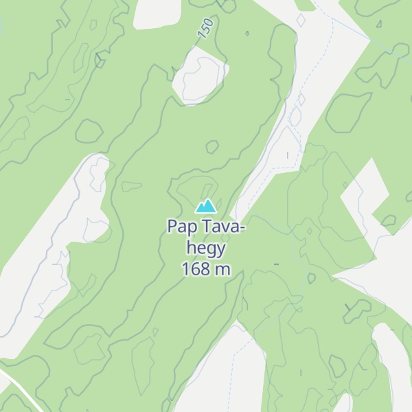 Map of Pap Tava-hegy