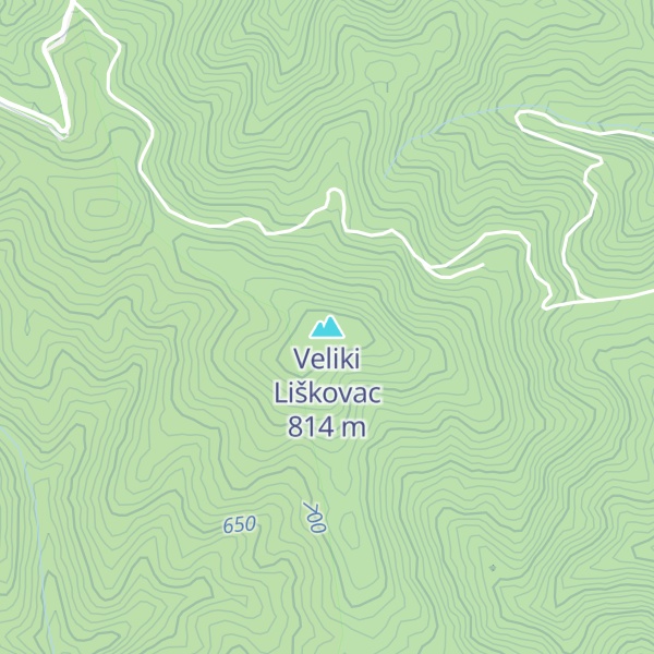 Map of Veliki Liškovac