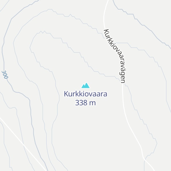Map of Kurkkiovaara
