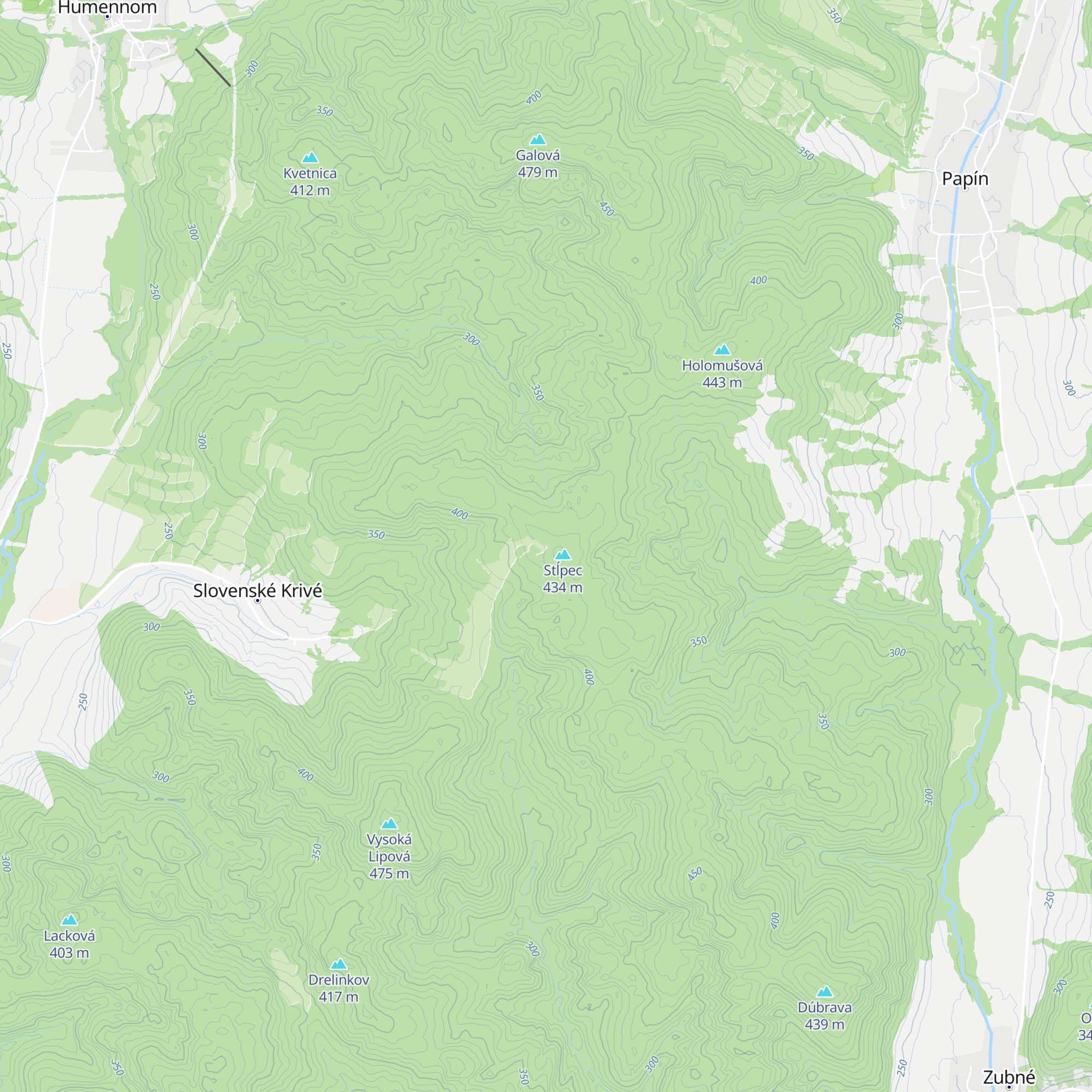 Poľovnícka chata map