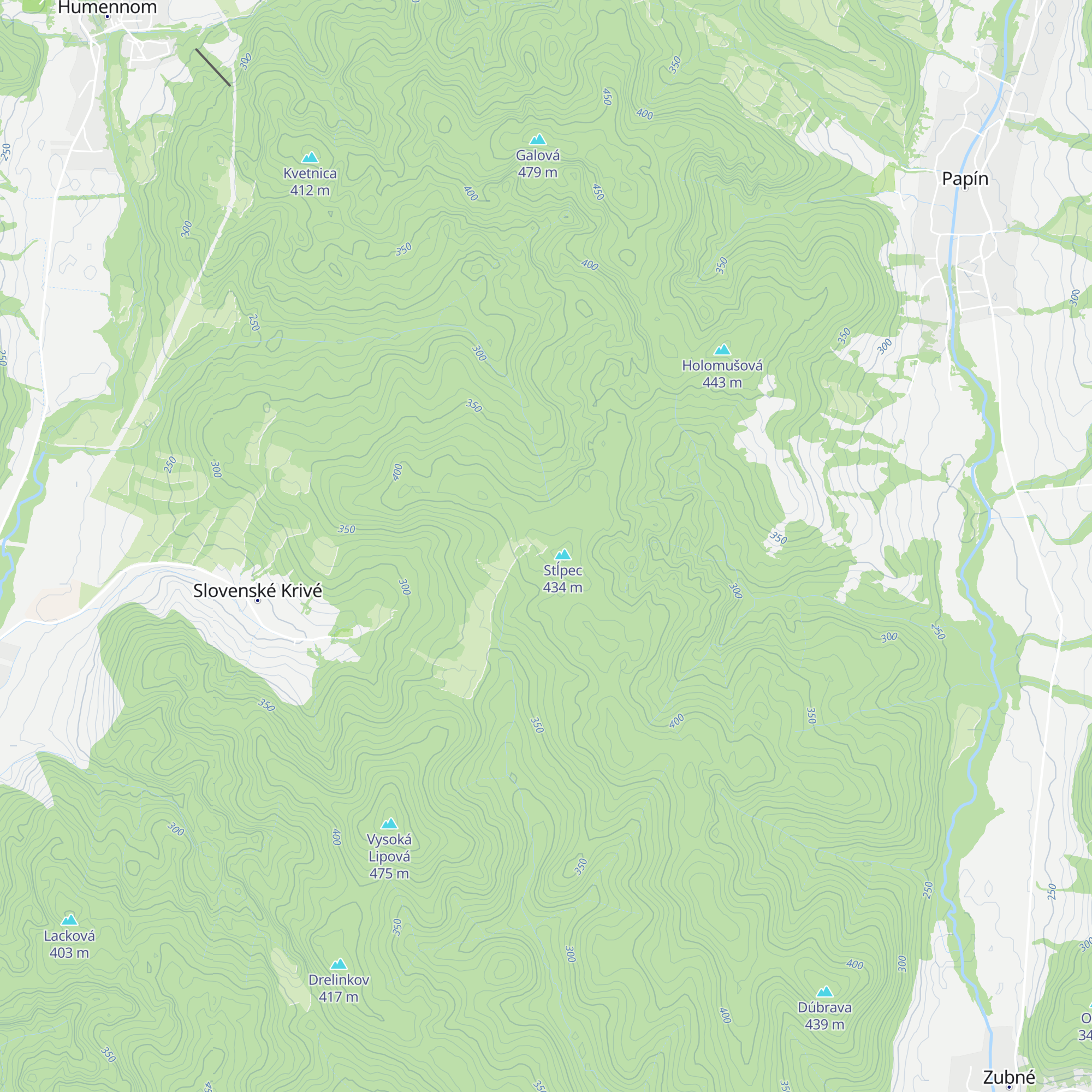Poľovnícka chata map