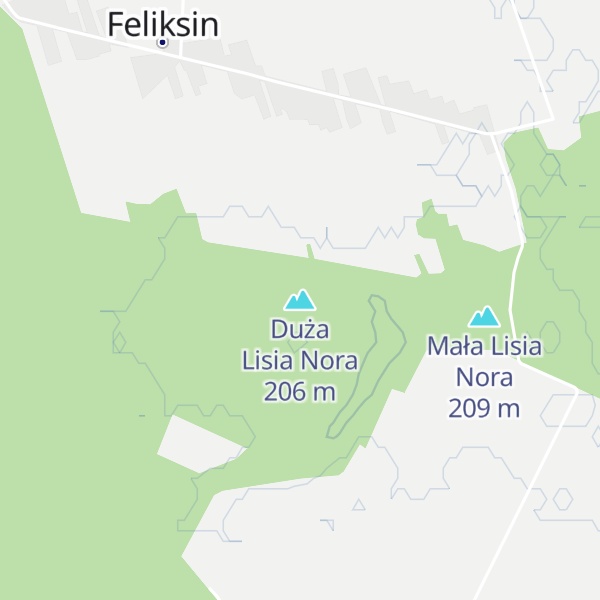 Map of Duża Lisia Nora