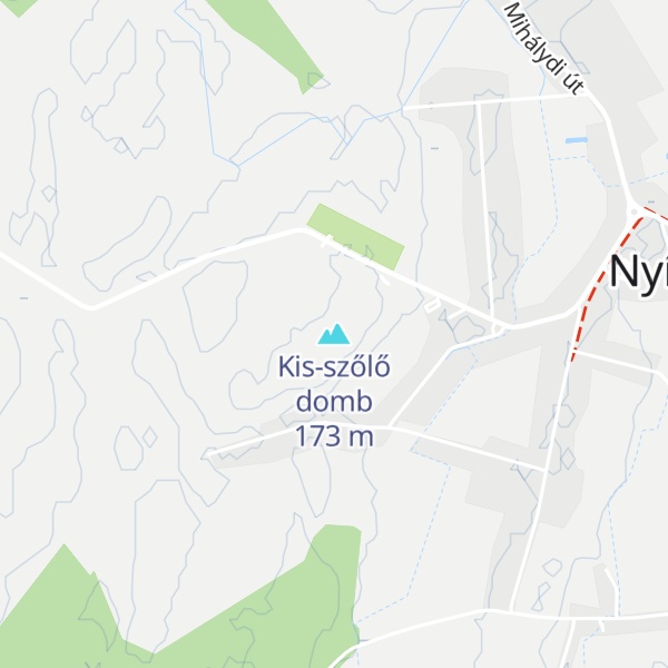 Map of Kis-szőlő domb