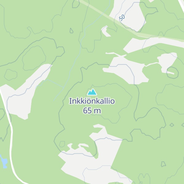 Map of Inkkiönkallio