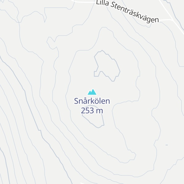 Map of Snårkölen