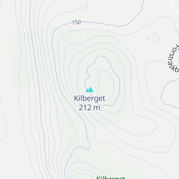 Map of Kilberget
