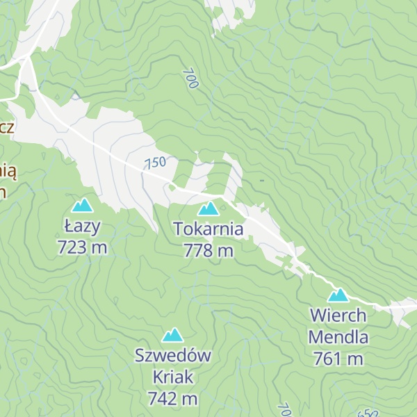 Map of Tokarnia