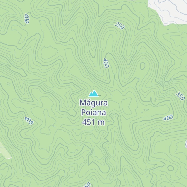 Map of Măgura Poiana