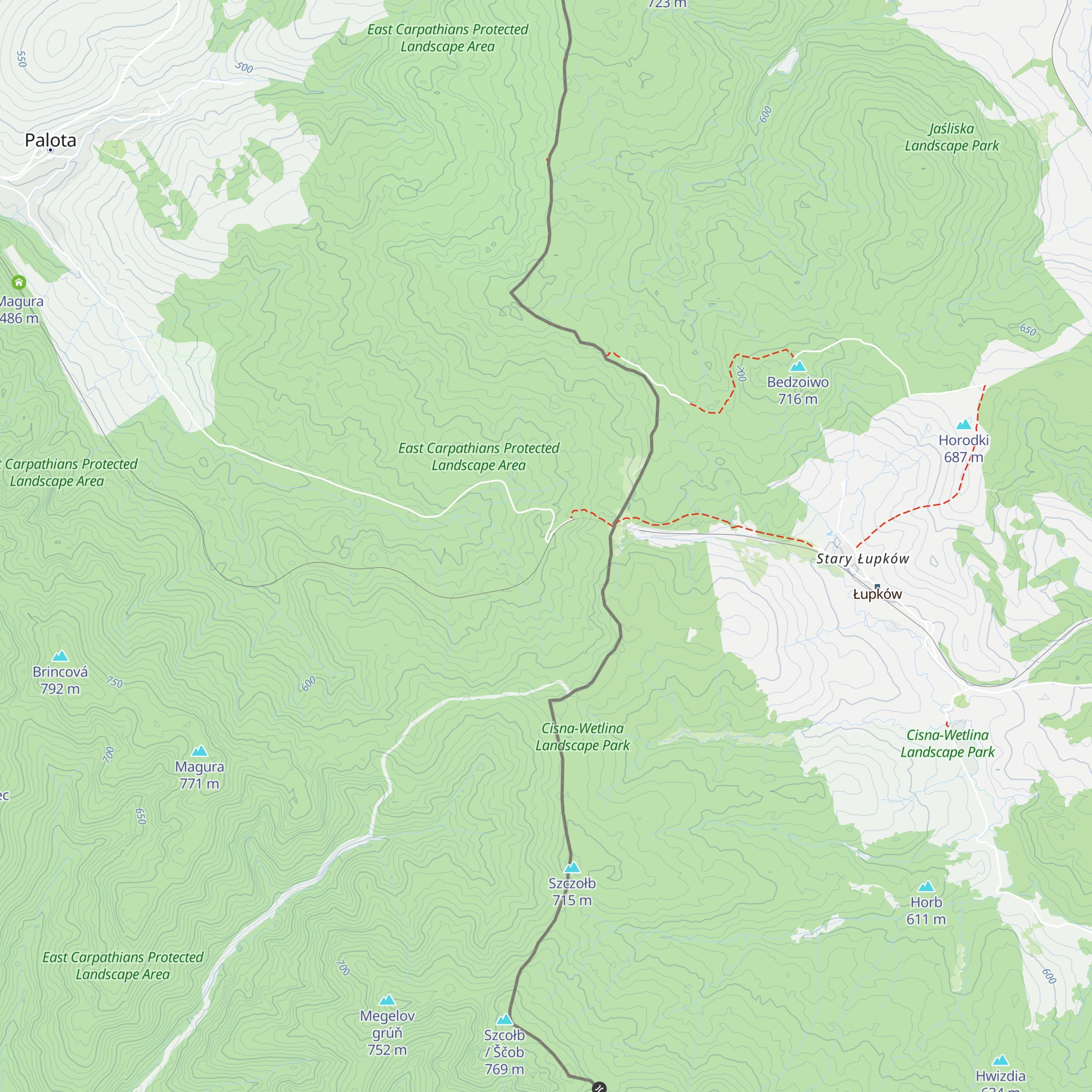 Tunelárka map