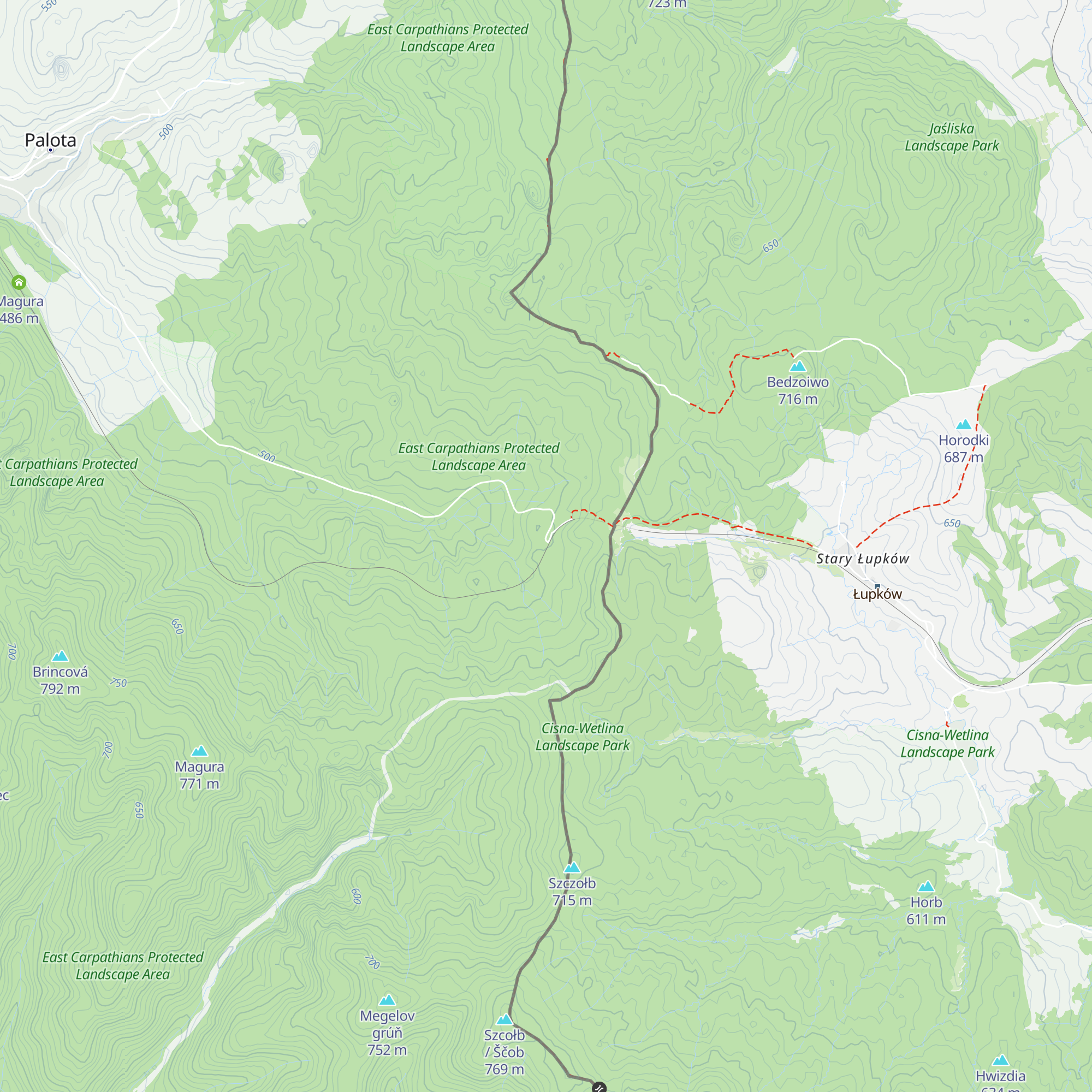 Tunelárka map
