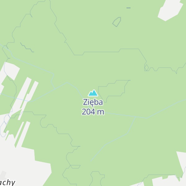 Map of Zięba