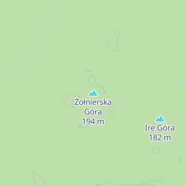 Map of Żołnierska Góra