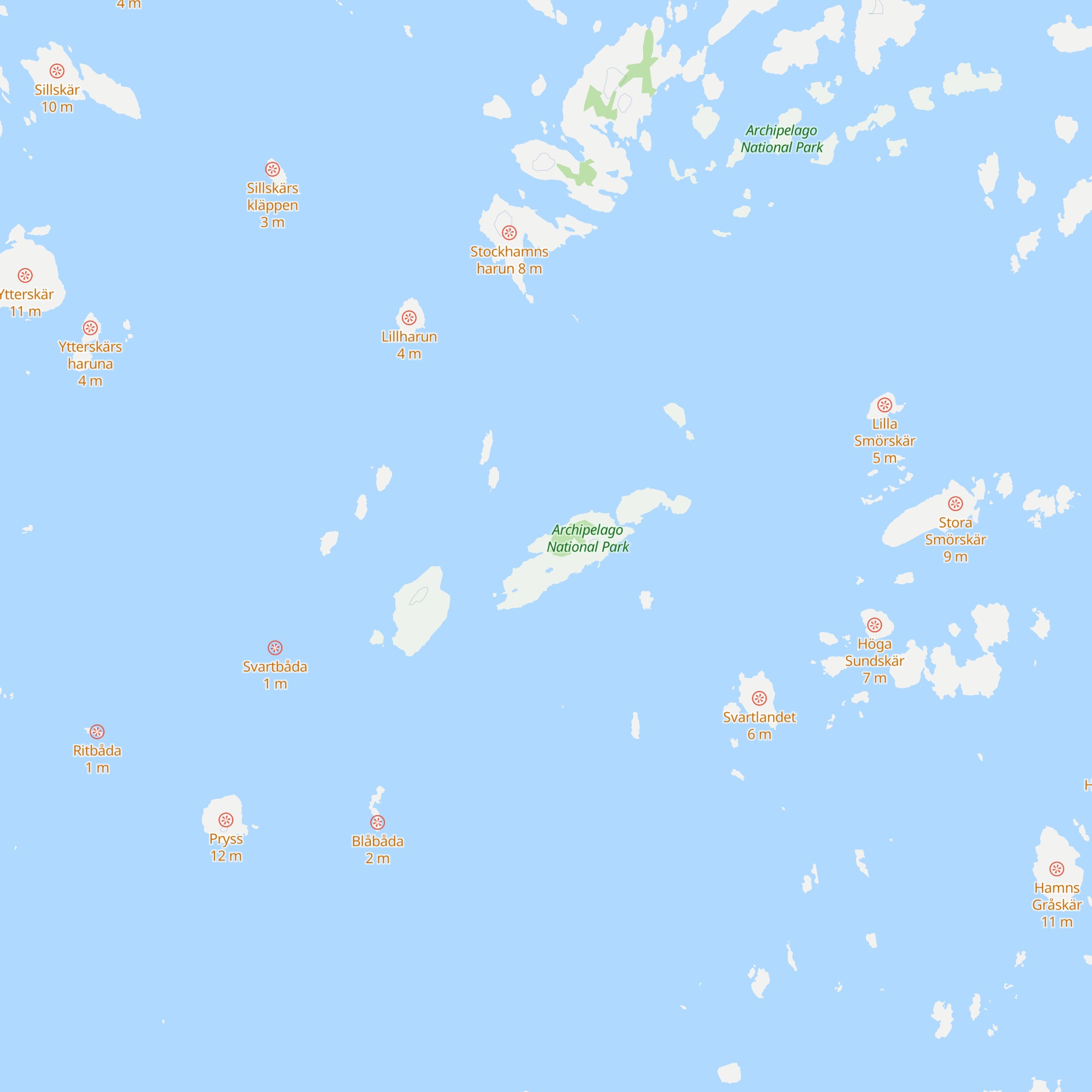 Gärskärin autiotupa map