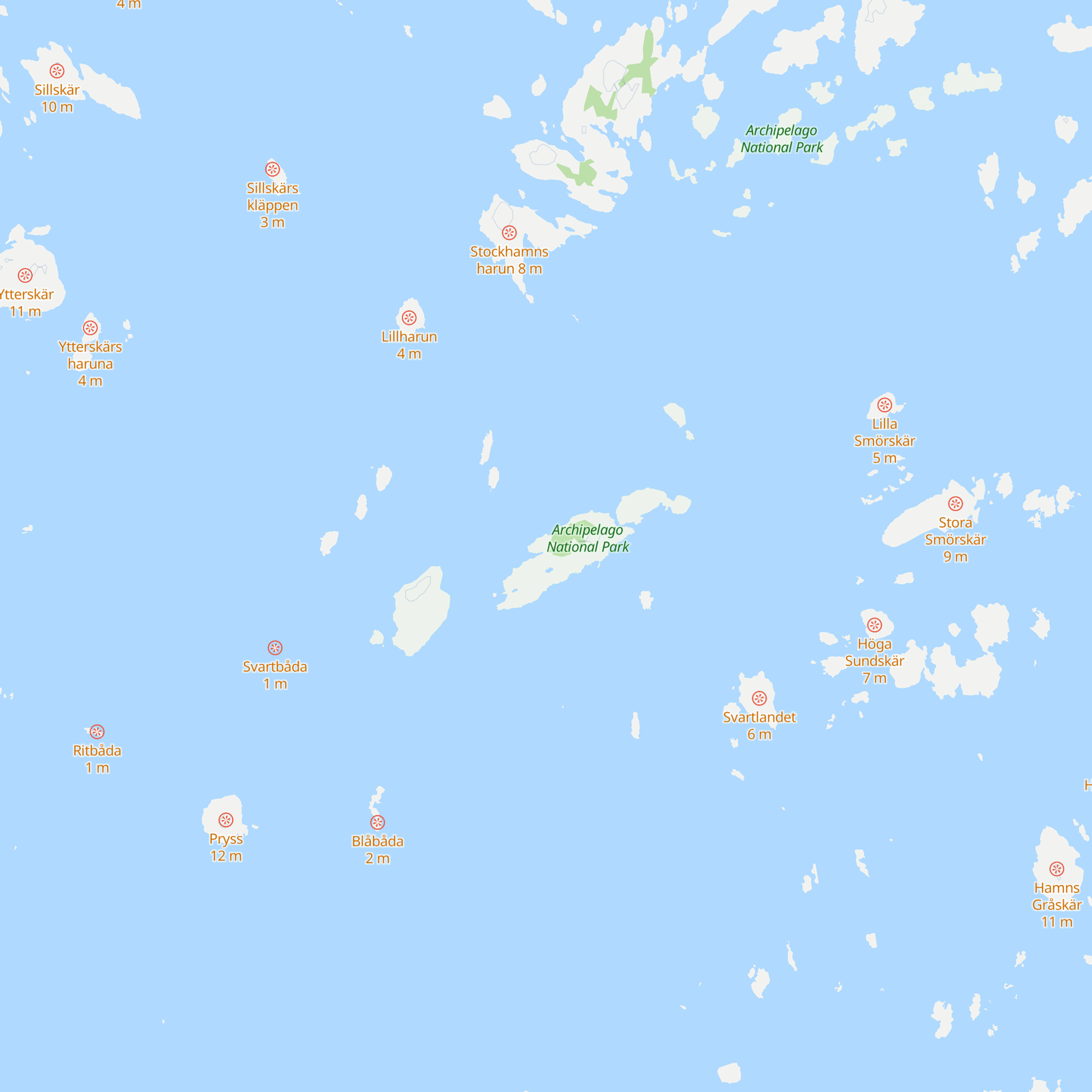 Gärskärin autiotupa map