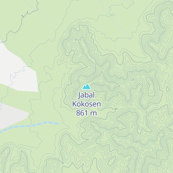 Map of Jabal Kokosen