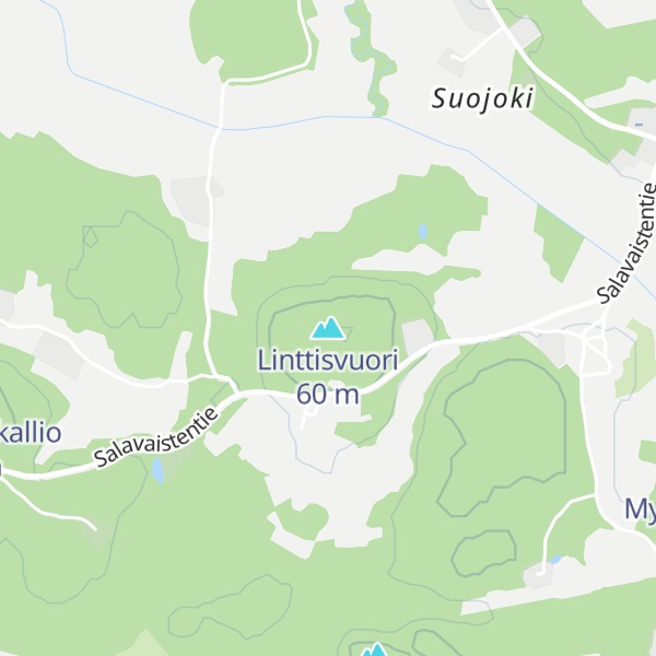 Map of Linttisvuori