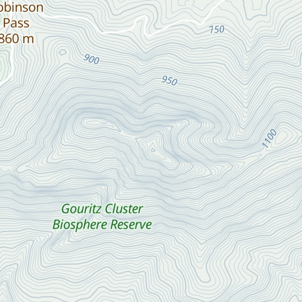Map of Ruitersberg