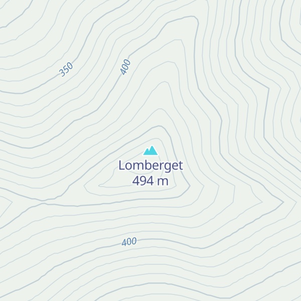 Map of Lomberget