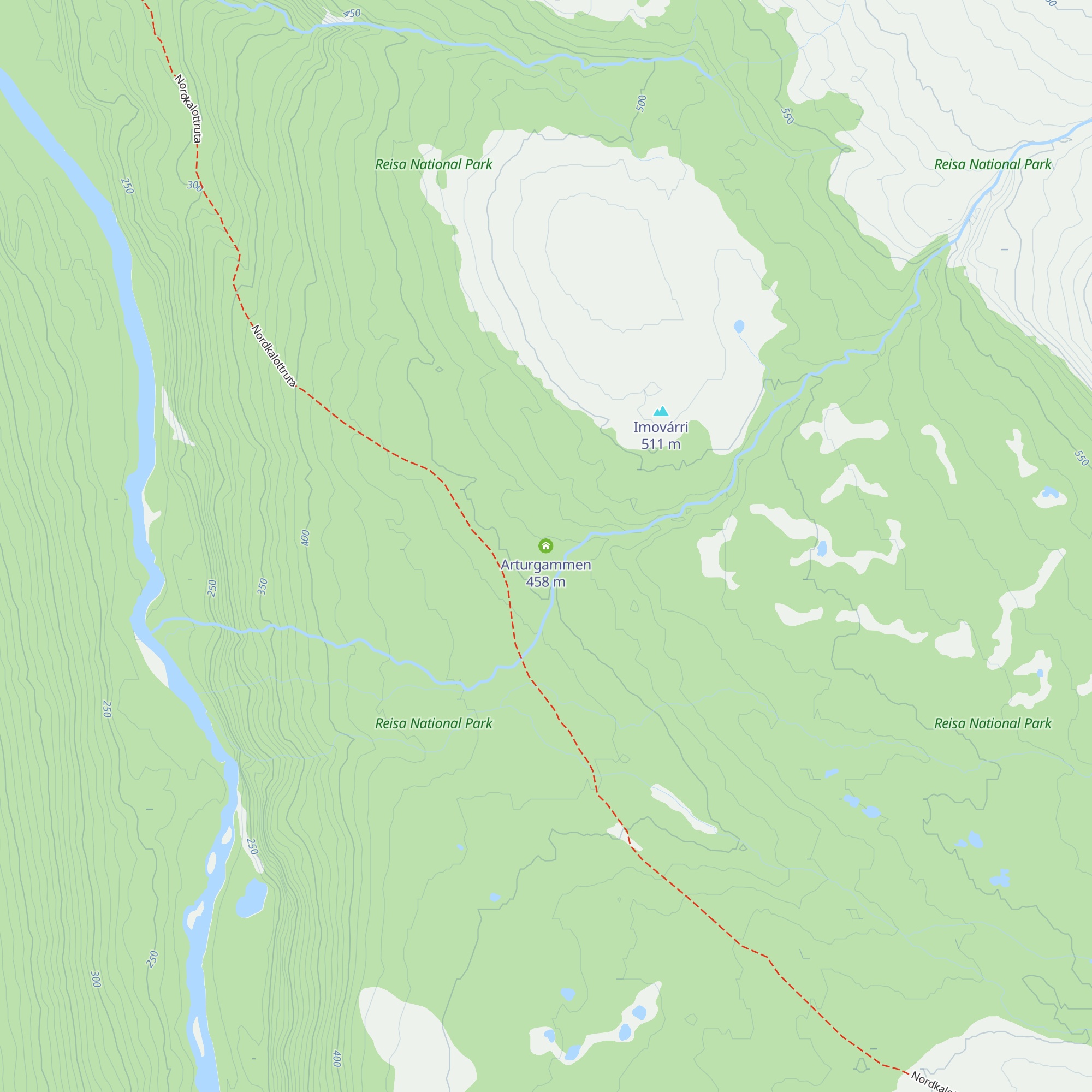 Arturgammen map