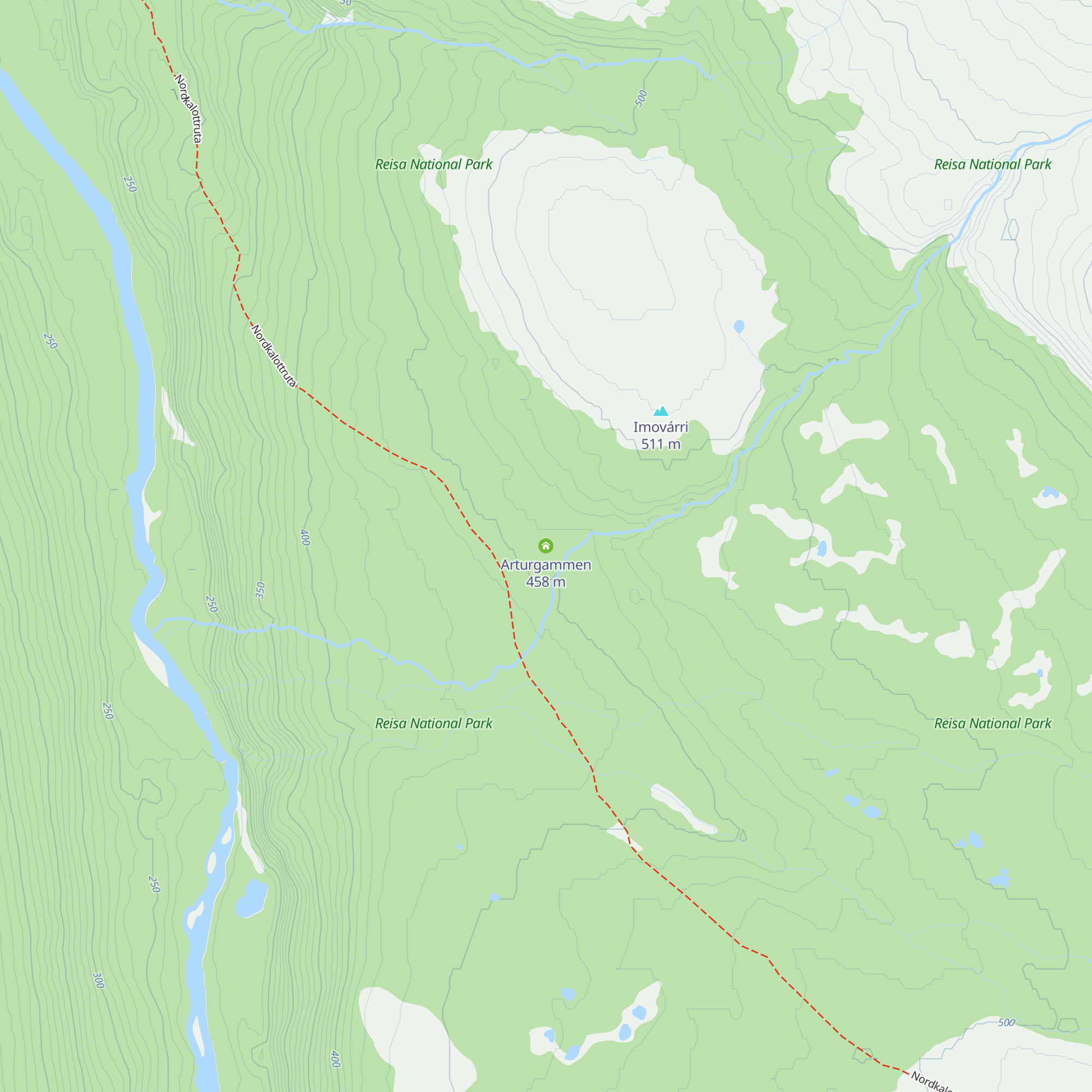 Arturgammen map