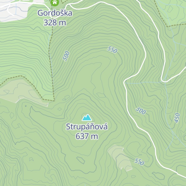 Map of Chata Strupáňová