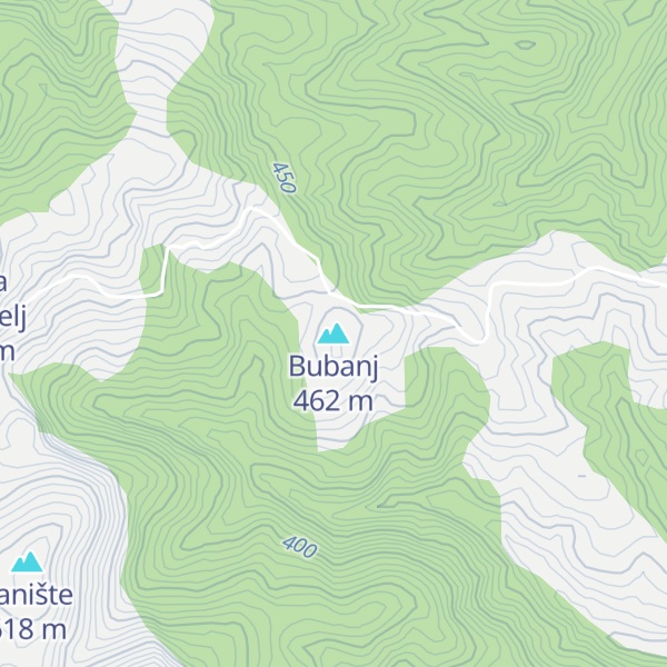 Map of Bubanj