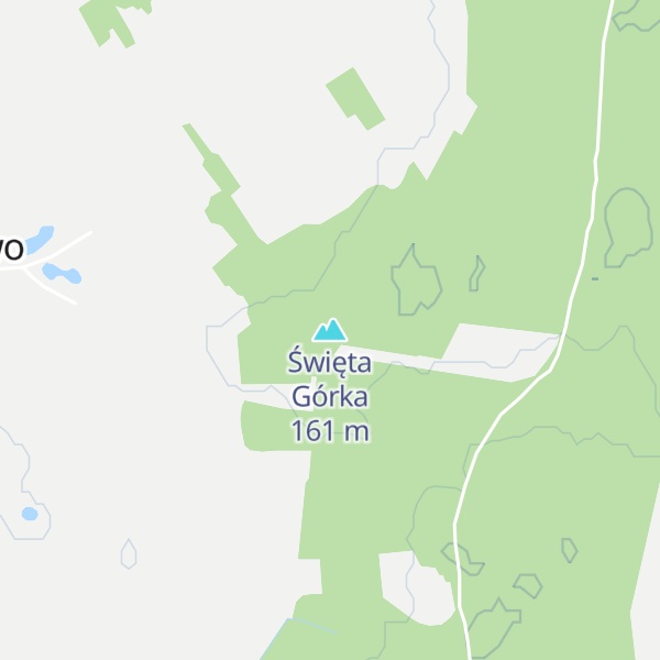 Map of Święta Górka
