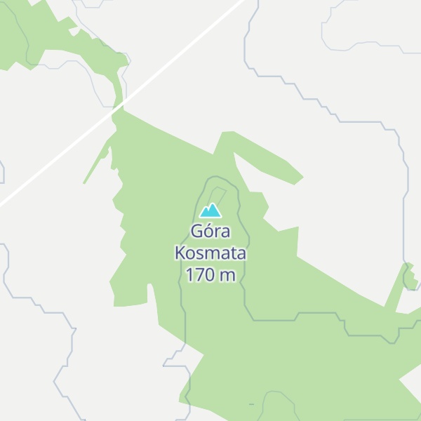 Map of Góra Kosmata