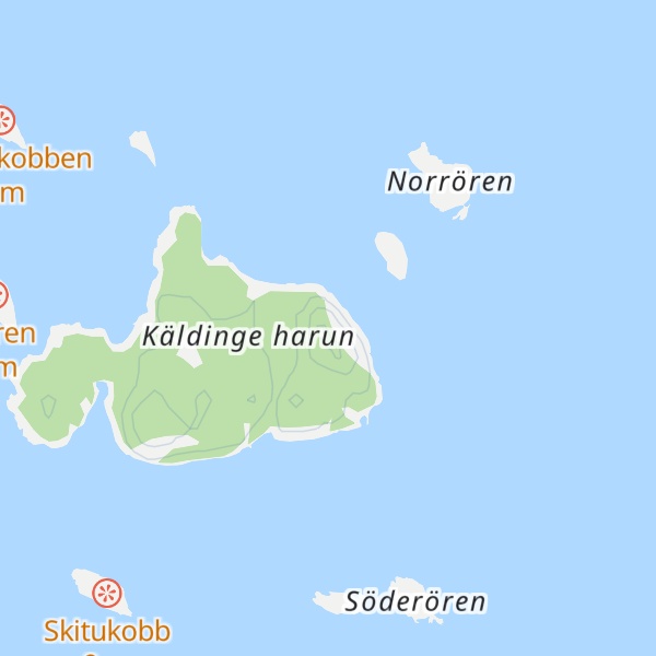 Map of Östra branten
