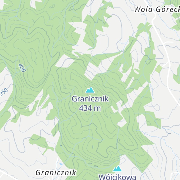 Map of Granicznik