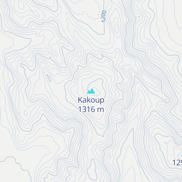 Map of Kakoup