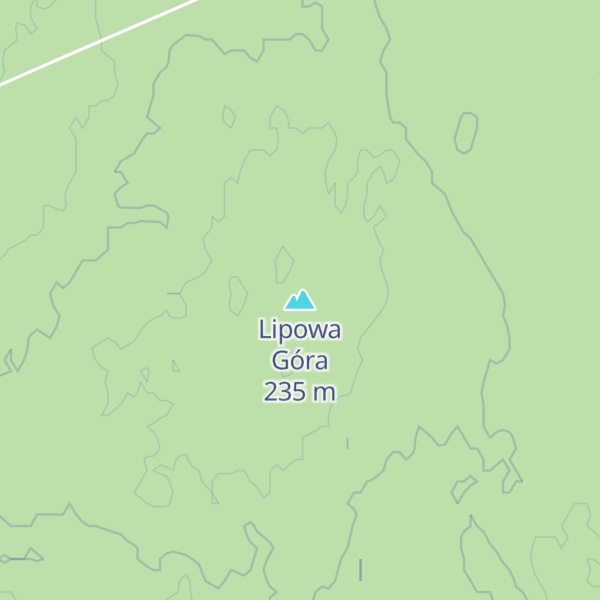 Map of Lipowa Góra