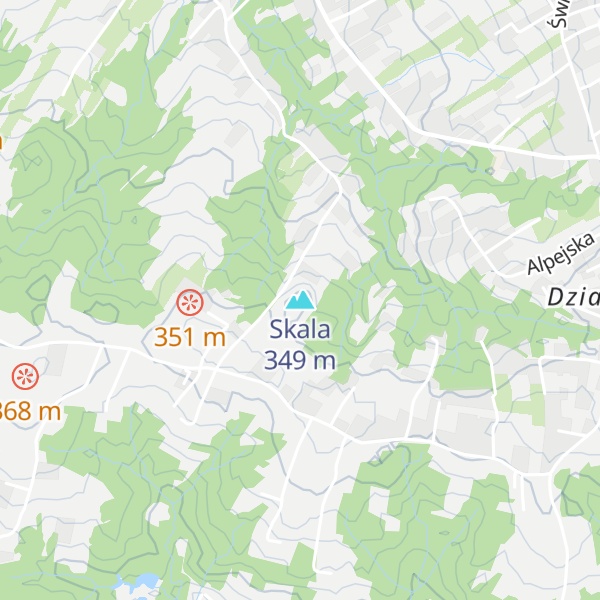 Map of Skala