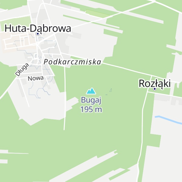 Map of Bugaj