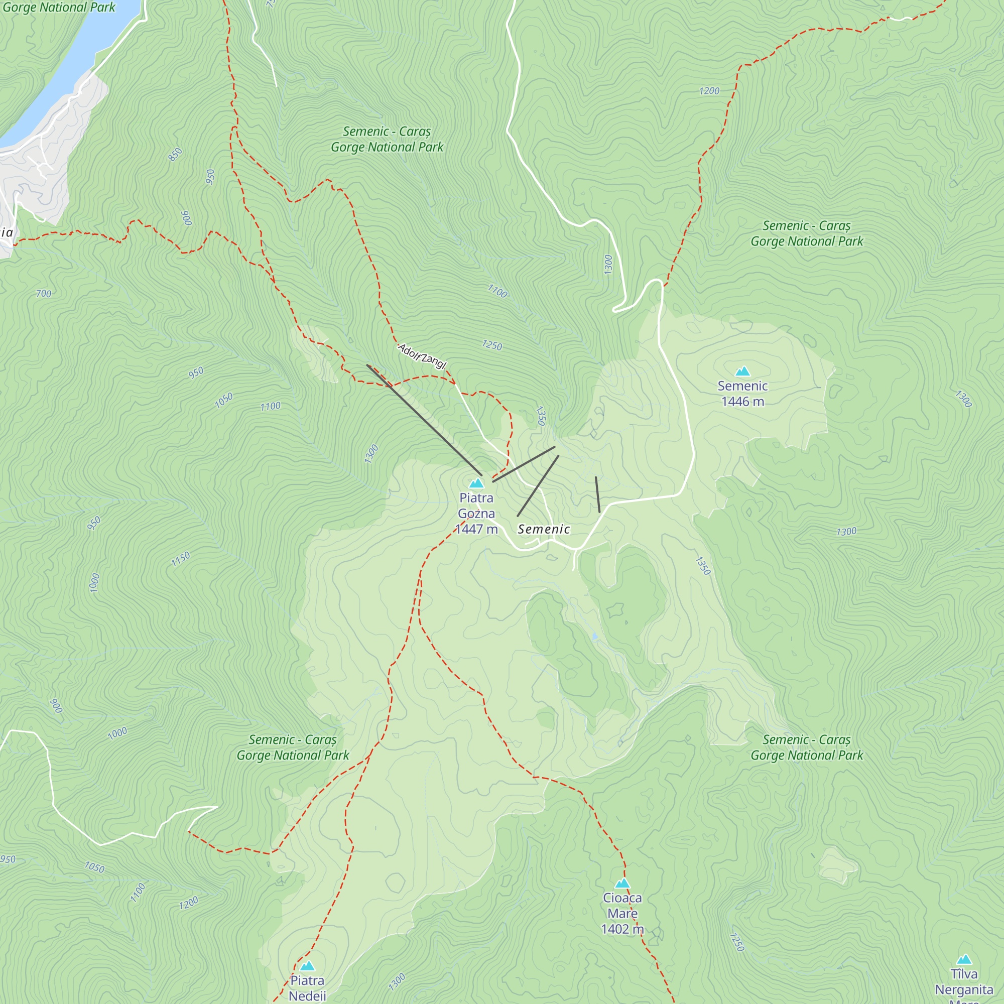 Cabana Andra map