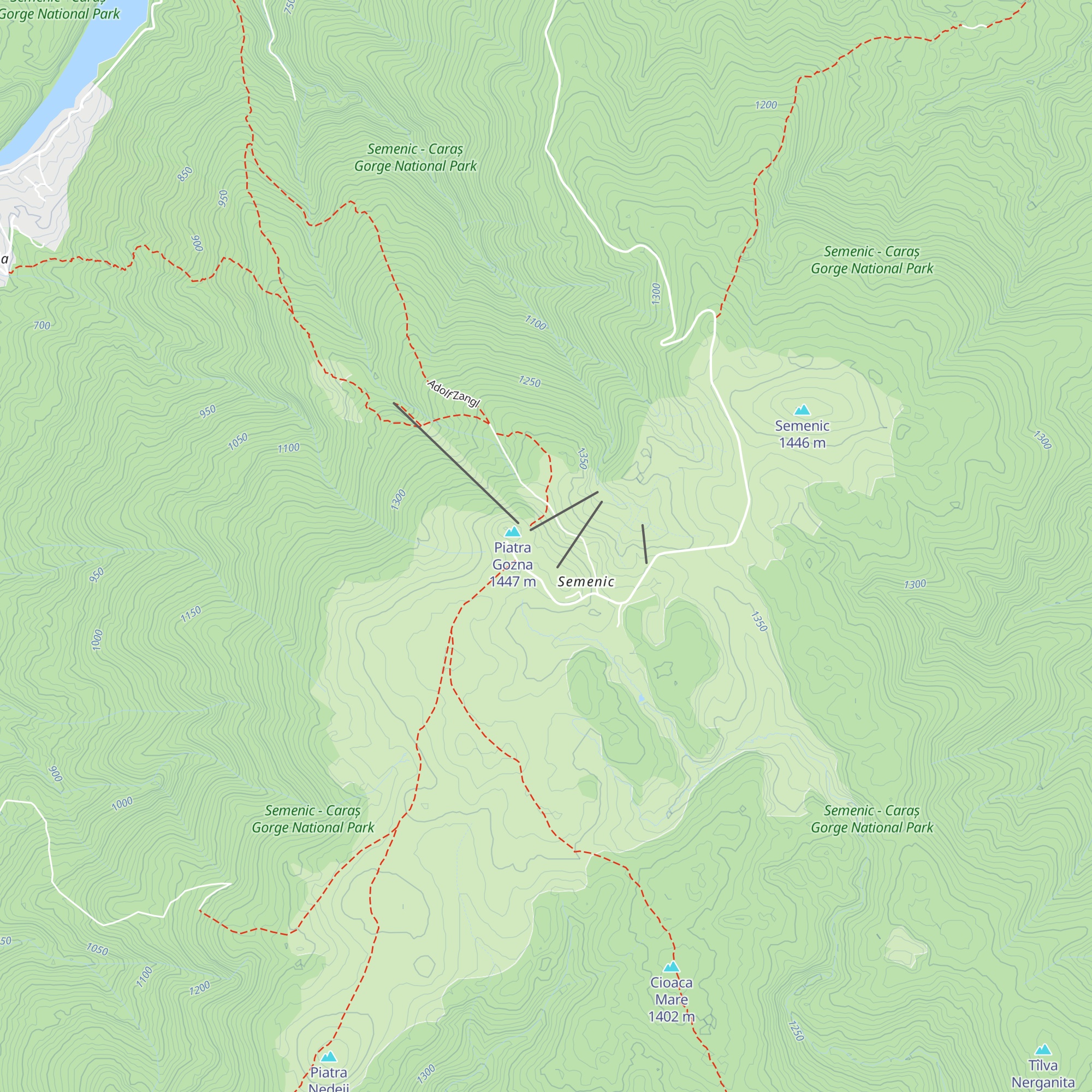 Salvamont map